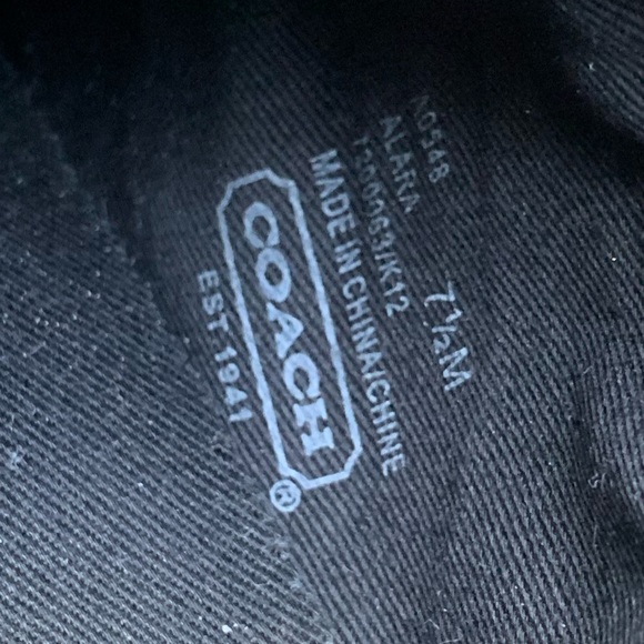 Coach Wedge Heel Sneakers - Picture 4 of 4